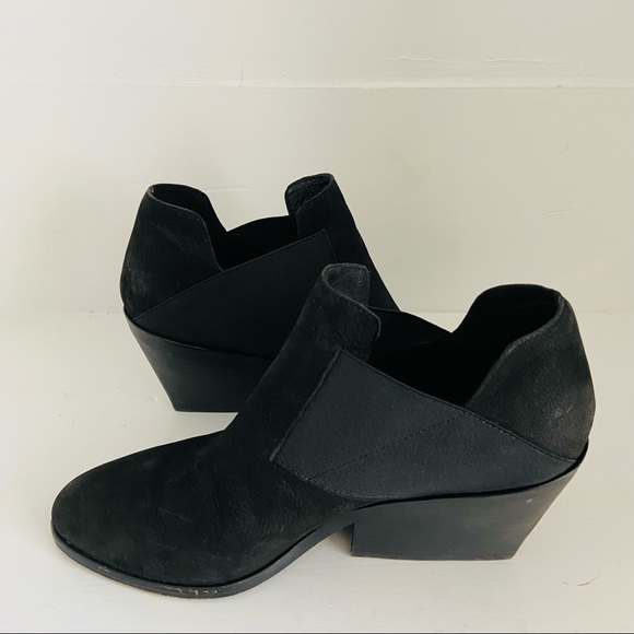 Eileen Fisher Women Black Ankle Boots US 7.5 - Picture 5 of 10